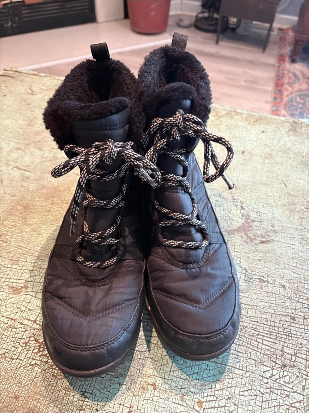 Sorel Whitney II Short Lace Waterproof Winter Boots Black Women’s Size 10